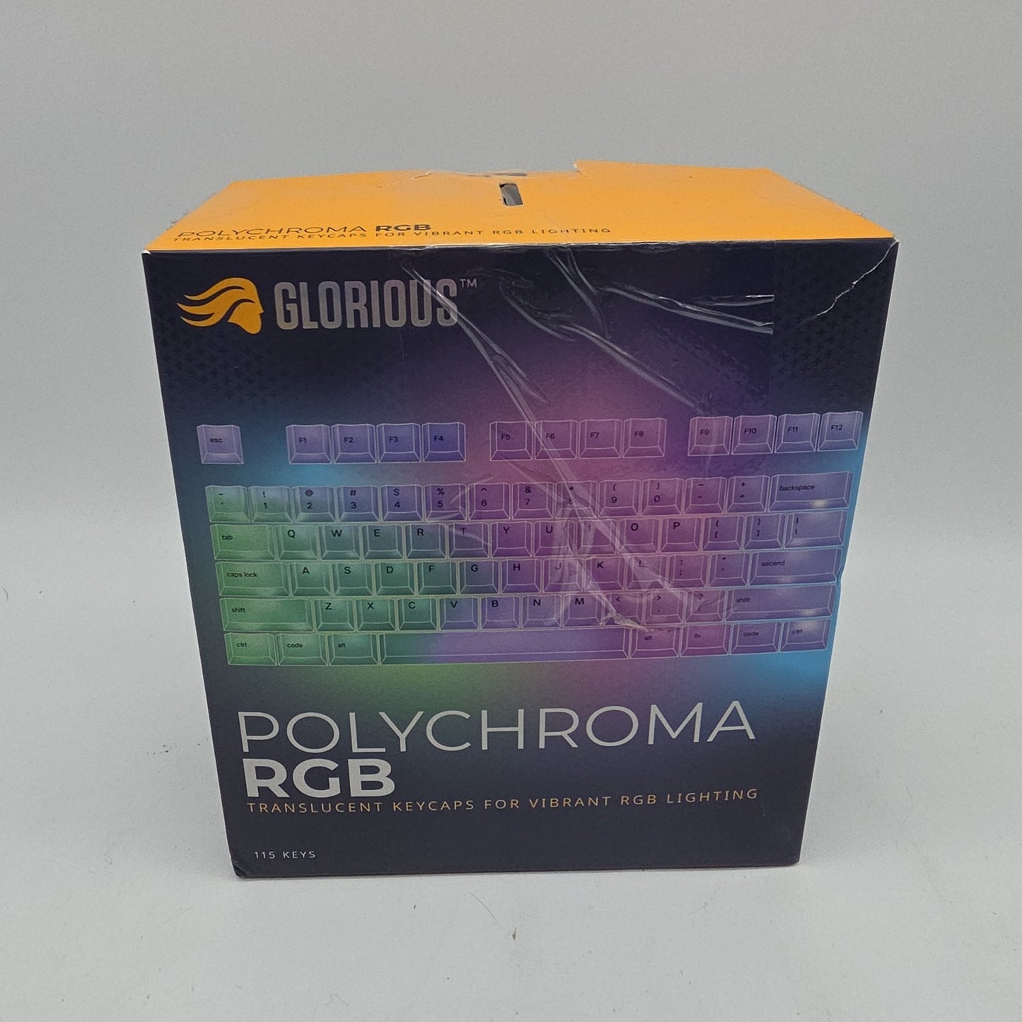 Glorious - Polychroma Universal RGB Keycaps for 100% 85% 80% TKL 60% Compact ...