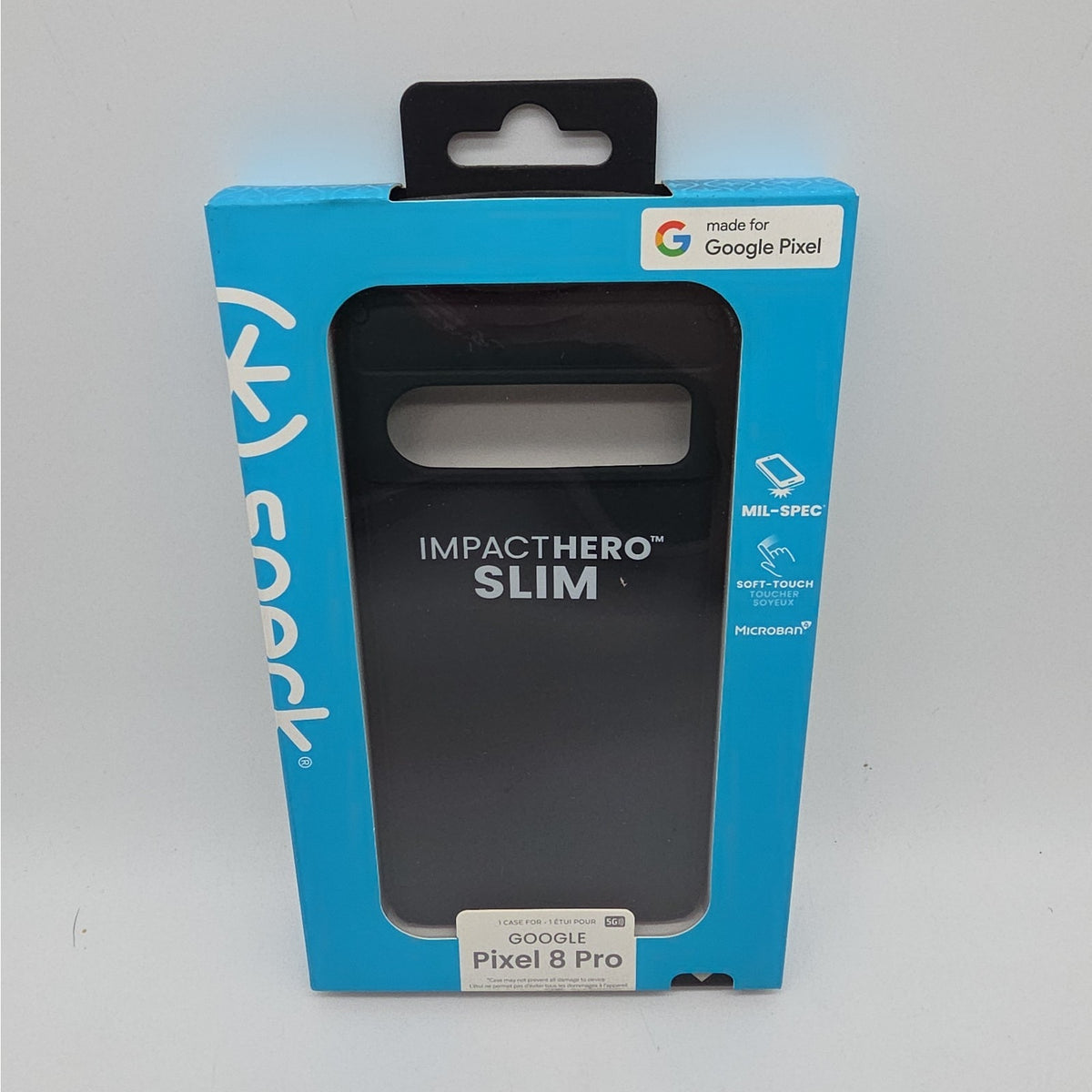 Speck - ImpactHero Slim Case for Google Pixel 8 Pro - Black