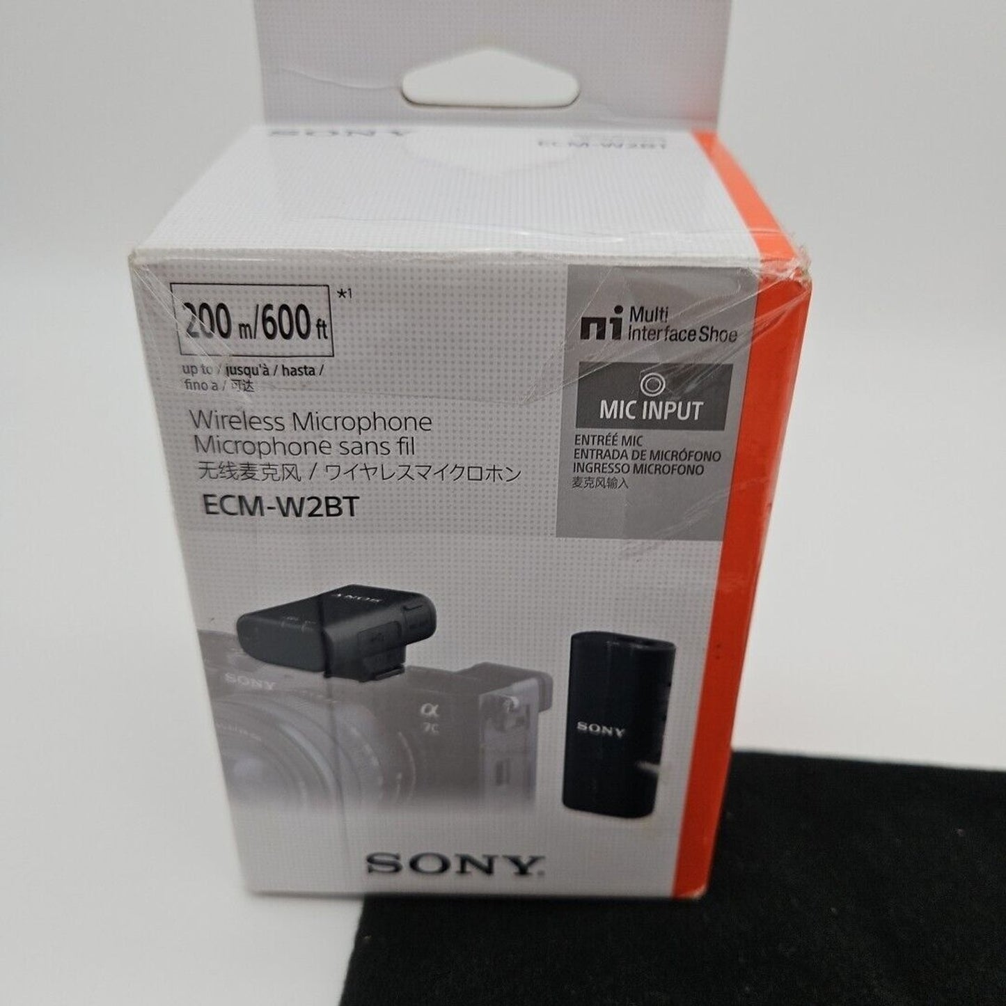 Sony ECM-W2BT Digital Bluetooth Wireless Microphone System