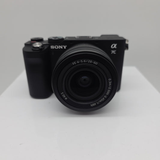 SONY a7C ILCE-7C Mirrorless Camera Black (Shutter Count 322)