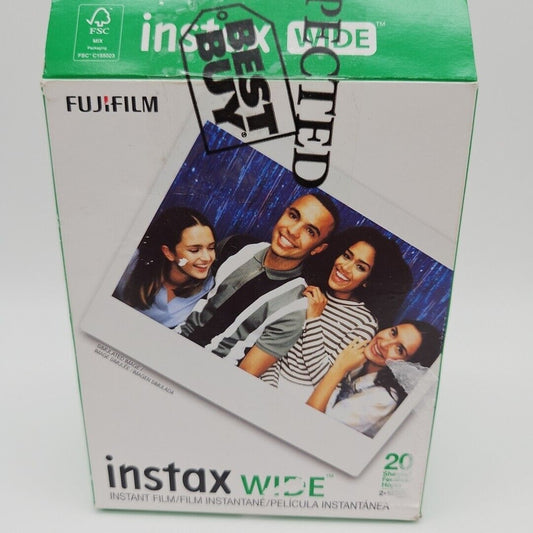 Fujifilm Instax Wide Fuji Instant Film Sheets Pack Of 2