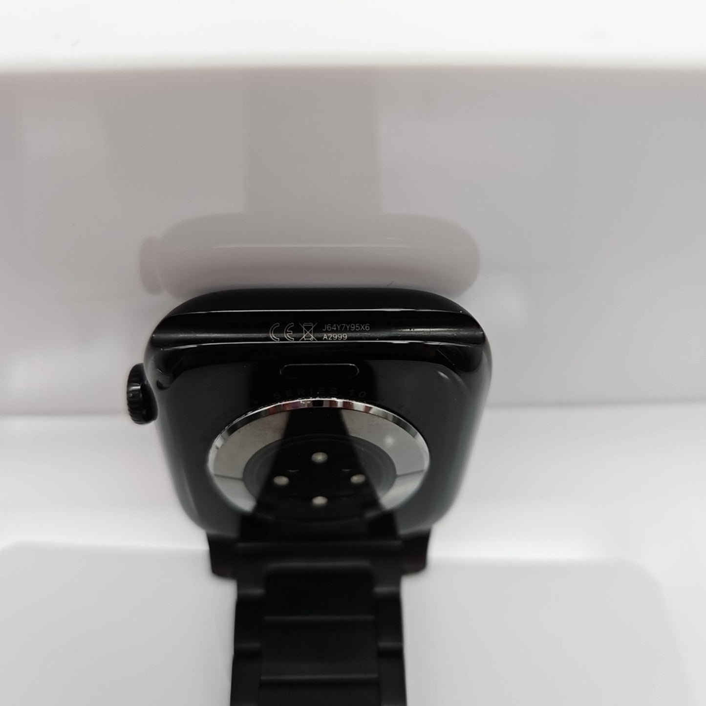 GPS Only Apple Watch Series 10 46MM Aluminum A2999 Nomad Stainless Steel Band