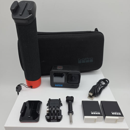 GoPro Hero10 Black Waterproof Action Camera 5.3K Video with Accessories