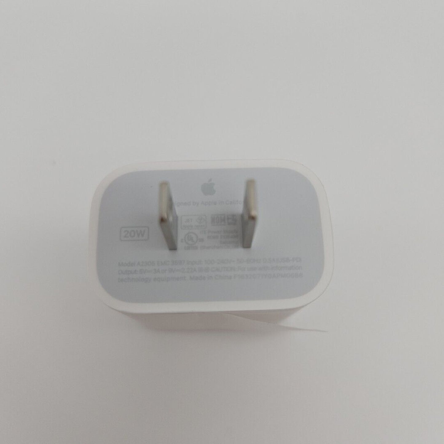 Apple - 20W USB-C Power Adapter - Original A2305 (MHJA3AM/A)