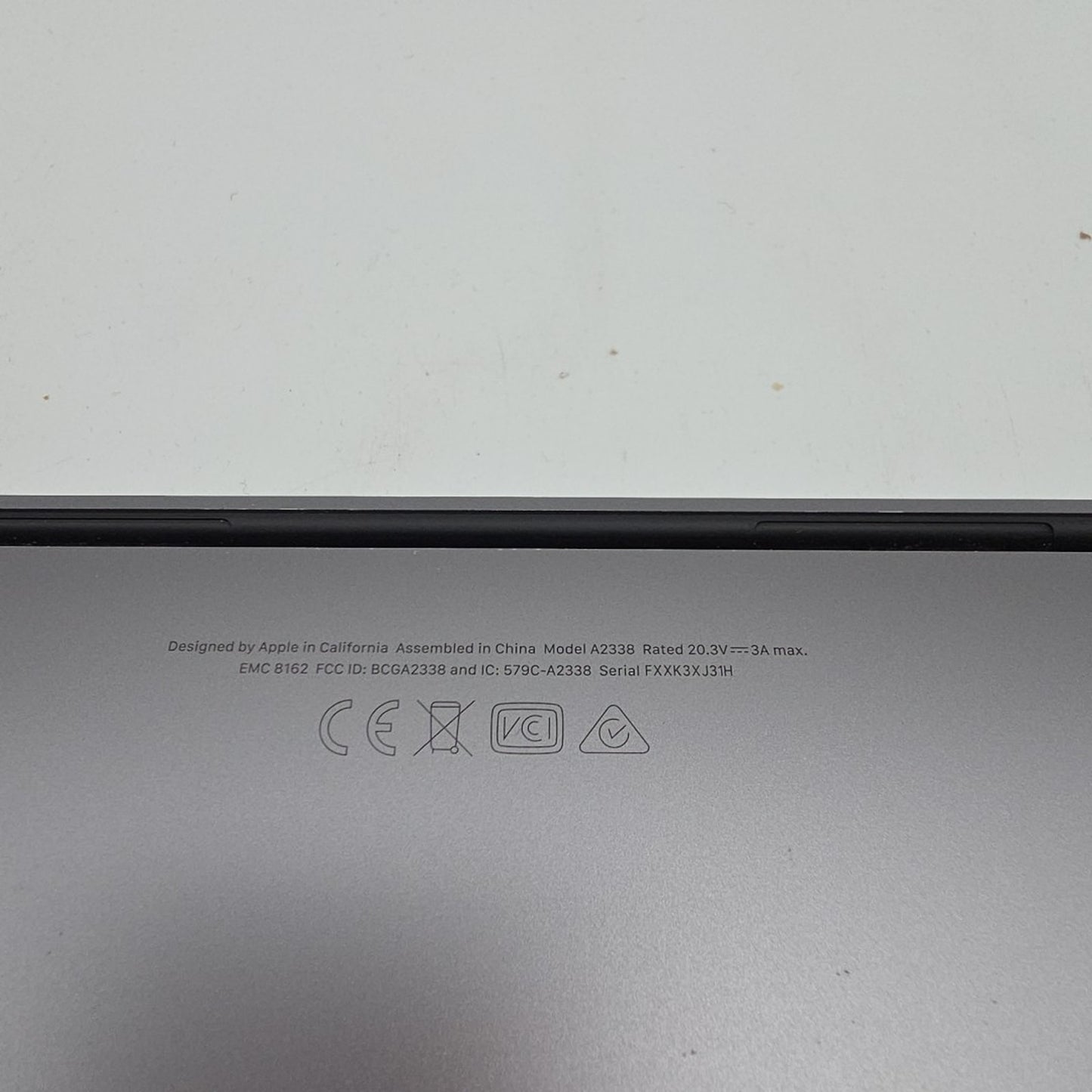 2022 Apple MacBook Pro 13.3" M2 8C 10CGPU 8GB 512GB S. Gray A2338 L181