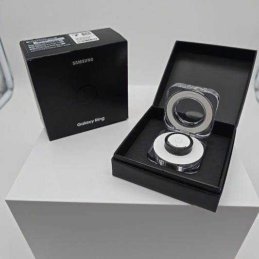 Samsung Galaxy Ring Titanium Black SM-Q502 Smart Ring Bluetooth Size 12