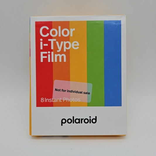 New Polaroid Color I-Type Film - 8 Photos