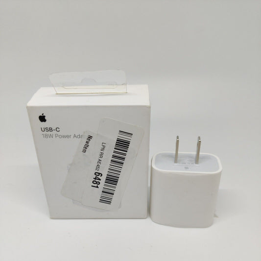 Genuine Apple 18W USB-C Power Adapter White