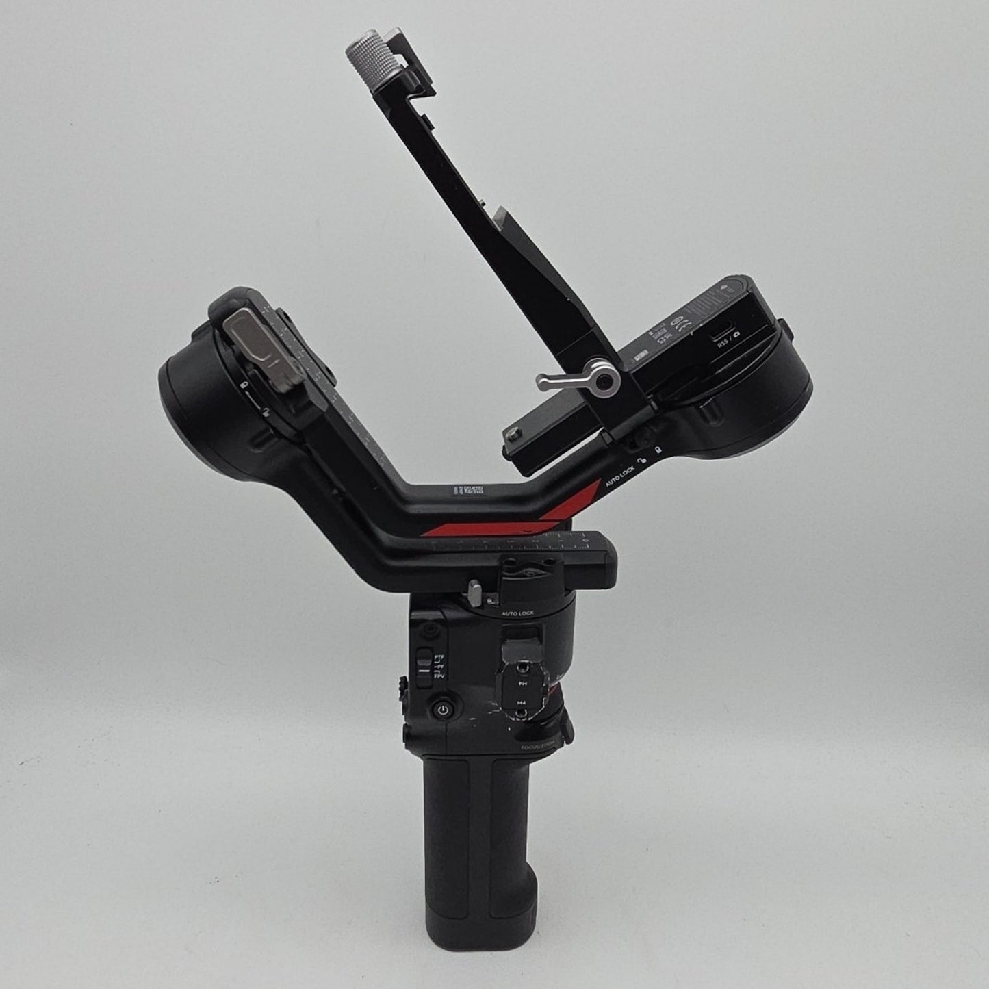 DJI RS 4 Camera Gimbal Stabilizer Automated Axis Locks - No Camera Mount