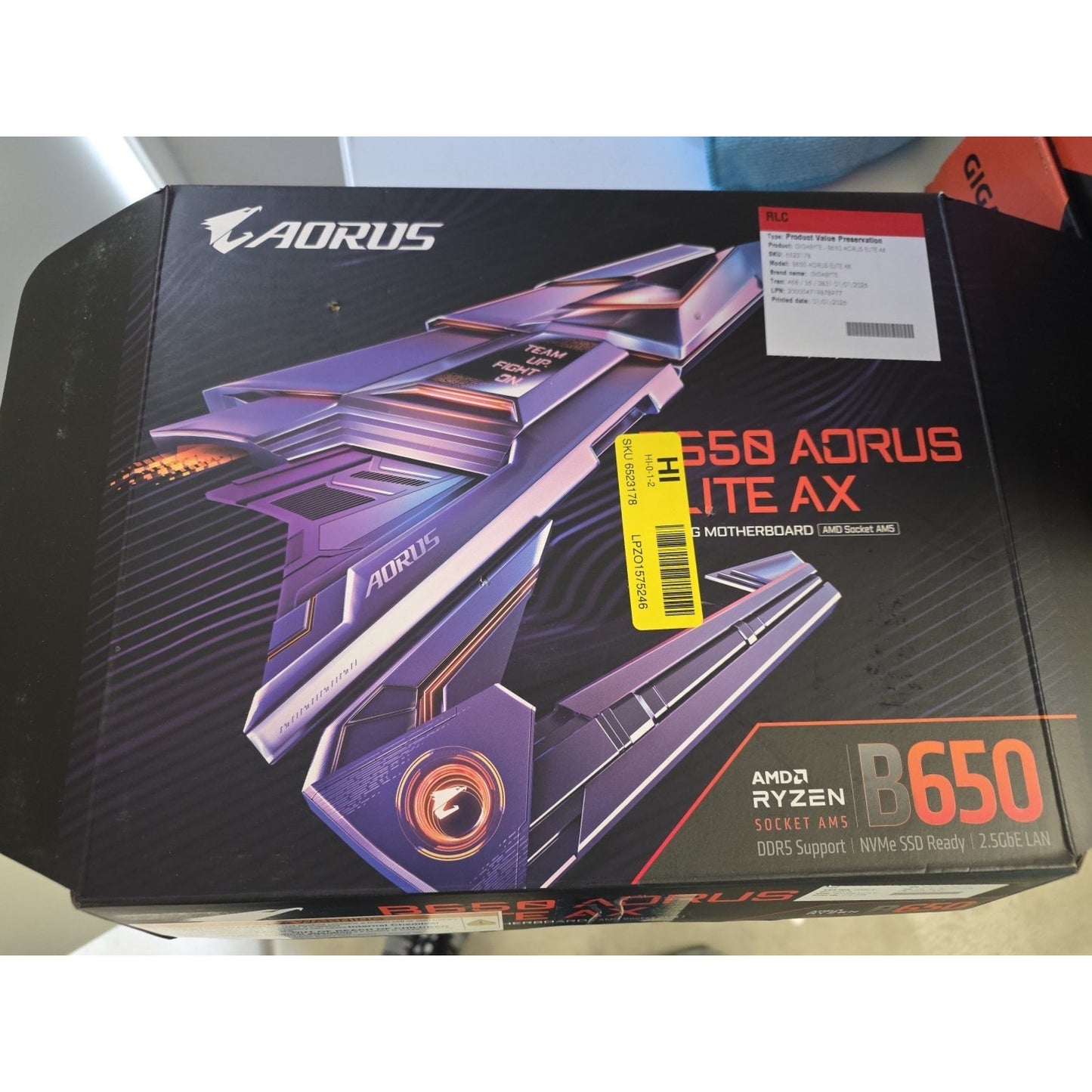 PINS - GIGABYTE B650 AORUS ELITE AX (Socket AM5) AMD B650 ATX DDR5 Motherboard