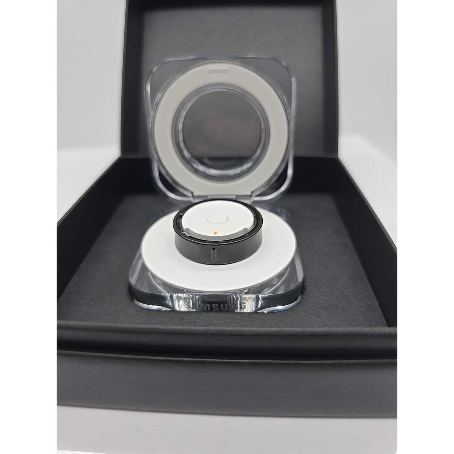Samsung Galaxy Ring Titanium Black SM-Q507 Smart Ring Bluetooth Size 7