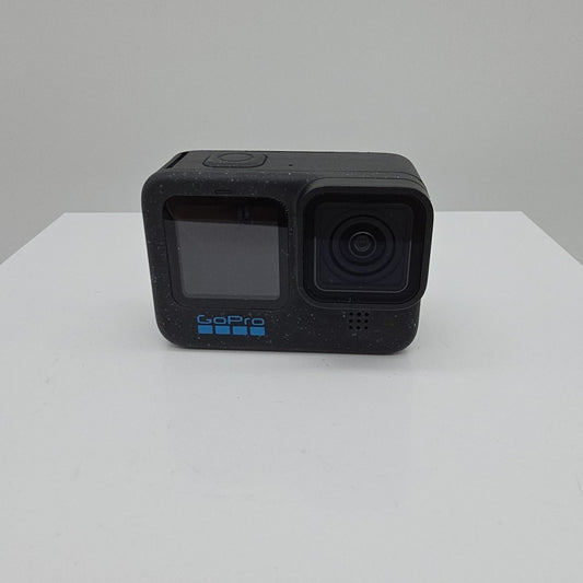 AS-IS GoPro HERO12 Black – Camera Only DEFECT Screen Chip Mic Drain Cover