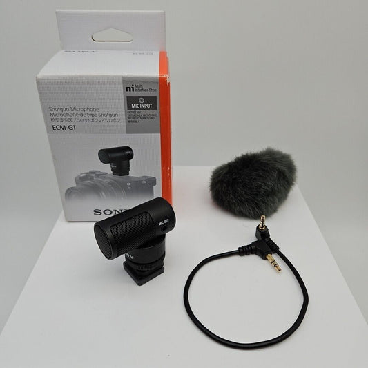 Sony ECM-G1 Shotgun Microphone - Black