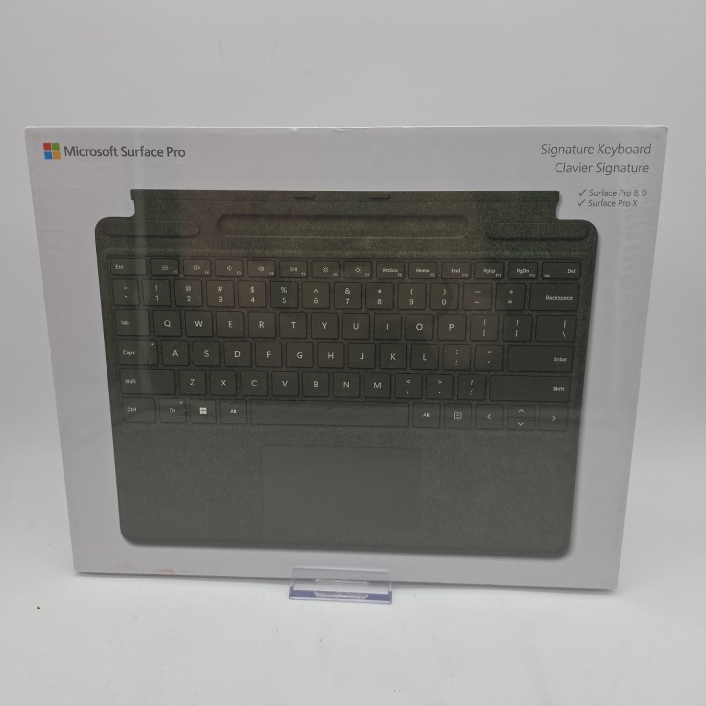 Microsoft Surface Pro Signature Keyboard Alcantara Model 1864 Green