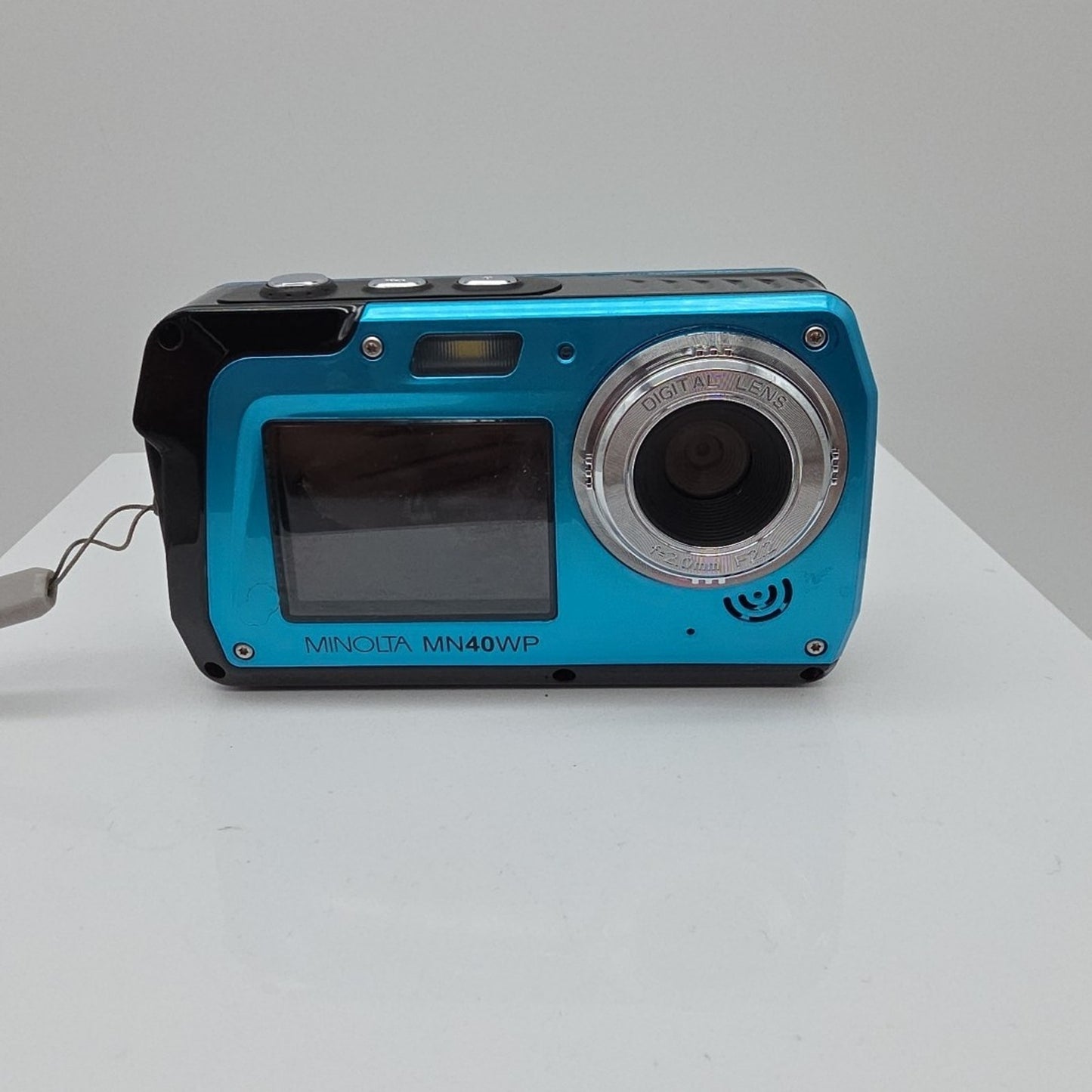Minolta MN40WP 48MP QHD Dual LCD Screen Waterproof Digital Camera Blue