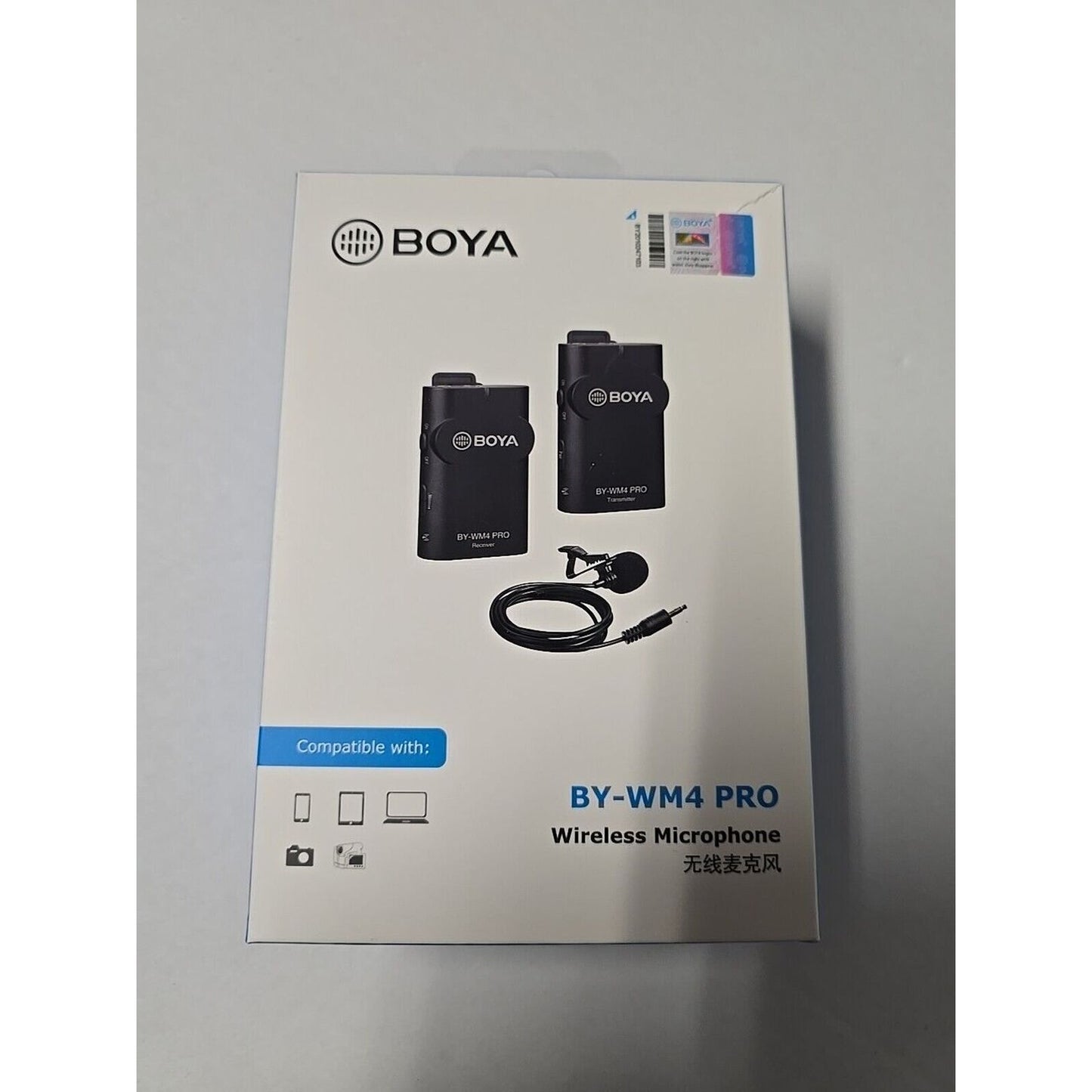 BOYA - Dual-Channel Digital Wireless Microphone Kit (BY - WM4 PRO)