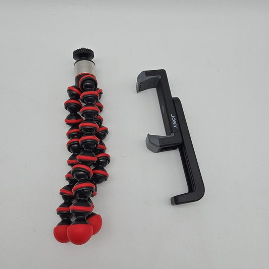 JOBY GorillaPod Go Red CAMERA AND PHONE ADJUSTABLE MOUNT OEM