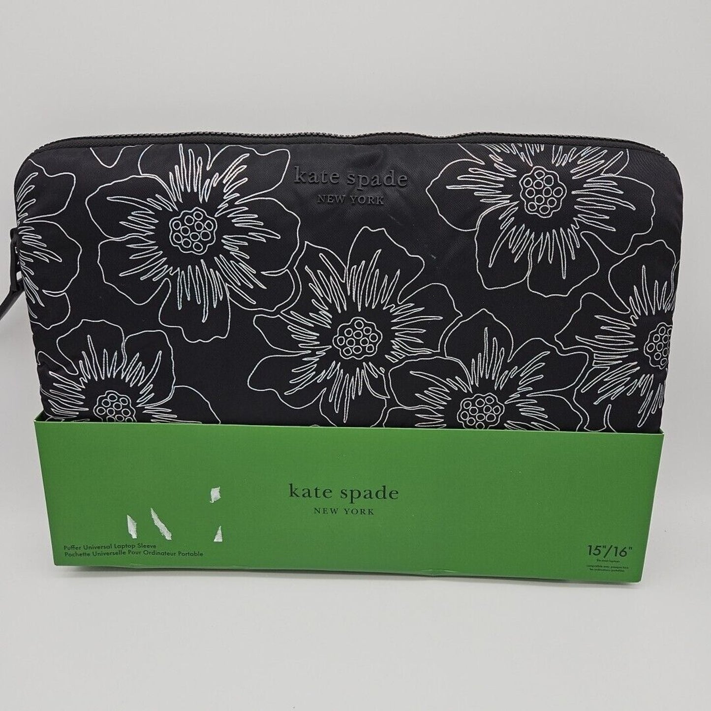 Kate Spade New York - Puffer Sleeve for up to 16" Laptop - Hollyhock Iridescent