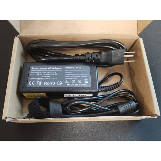 For Toshiba Laptop Charger AC Adapter Power Supply Cord PA-1650-21 PA3714U-1ACA