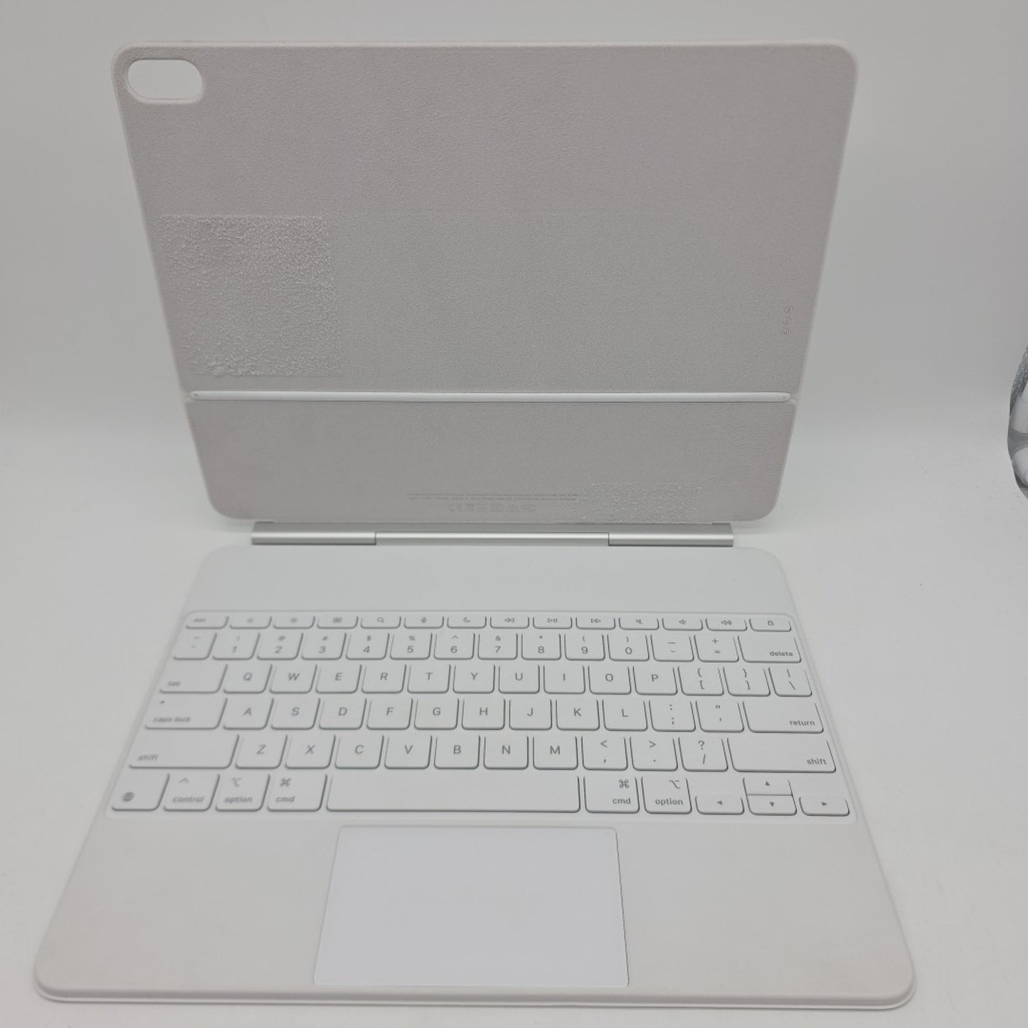 Apple iPad Pro 13" Magic Keyboard Model A3340 M3 - White- Sticker Residue