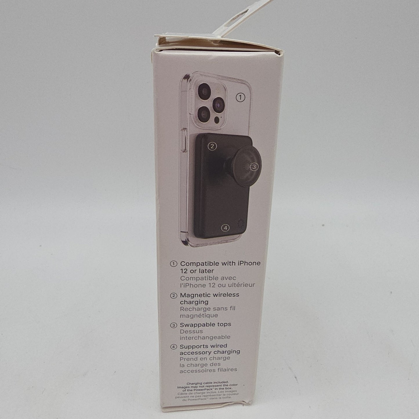 PopSockets 5000mAk PowerPack - White