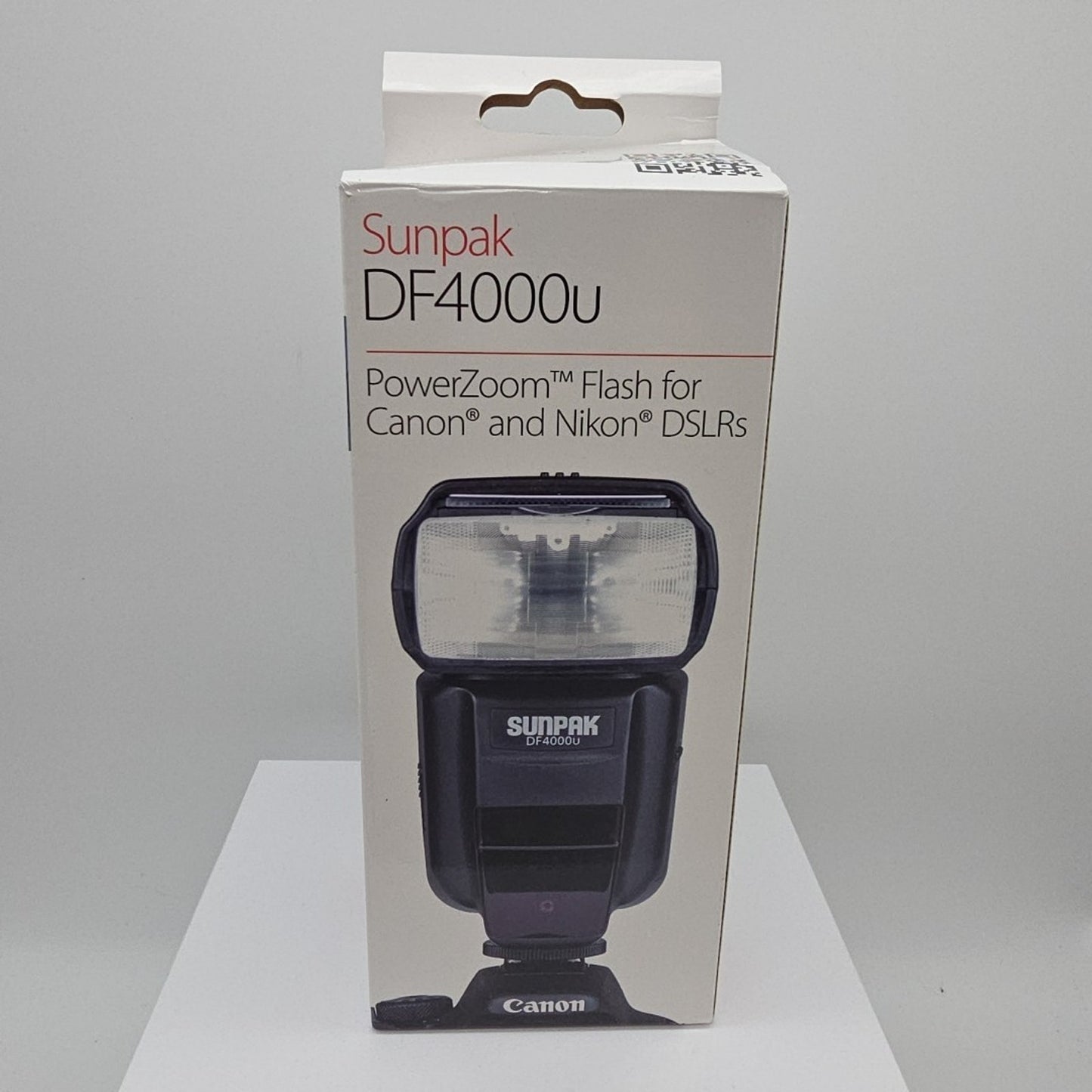Sunpak DF4000U External Flash For Canon & Nikon Cameras DSLR