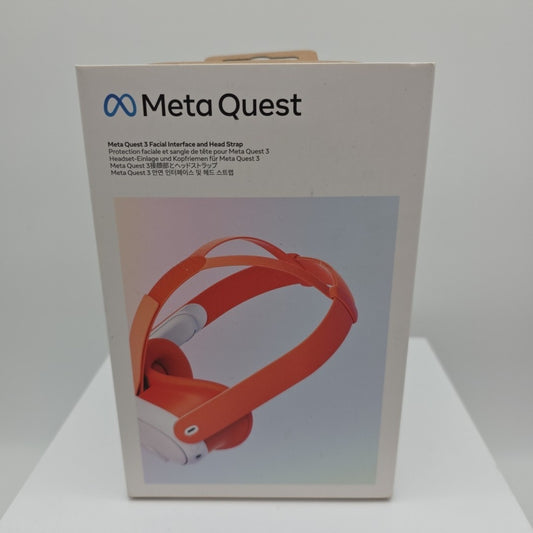 Meta - Quest 3 Facial Interface & Head Strap Blood Orange