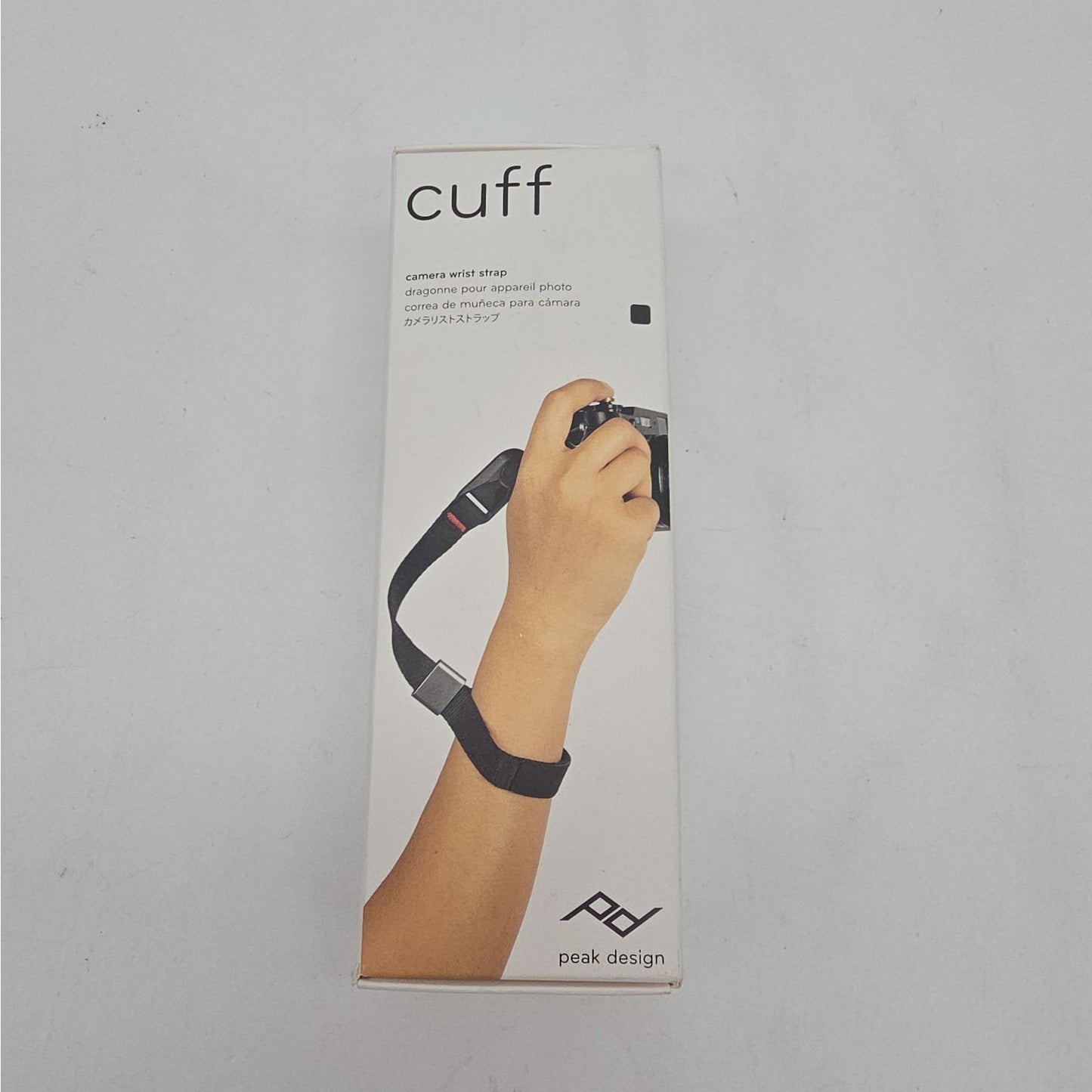 Peak Design Camera Strap With Aluminum Alloy Buckle - Black - Cuff-style CF-BL-3