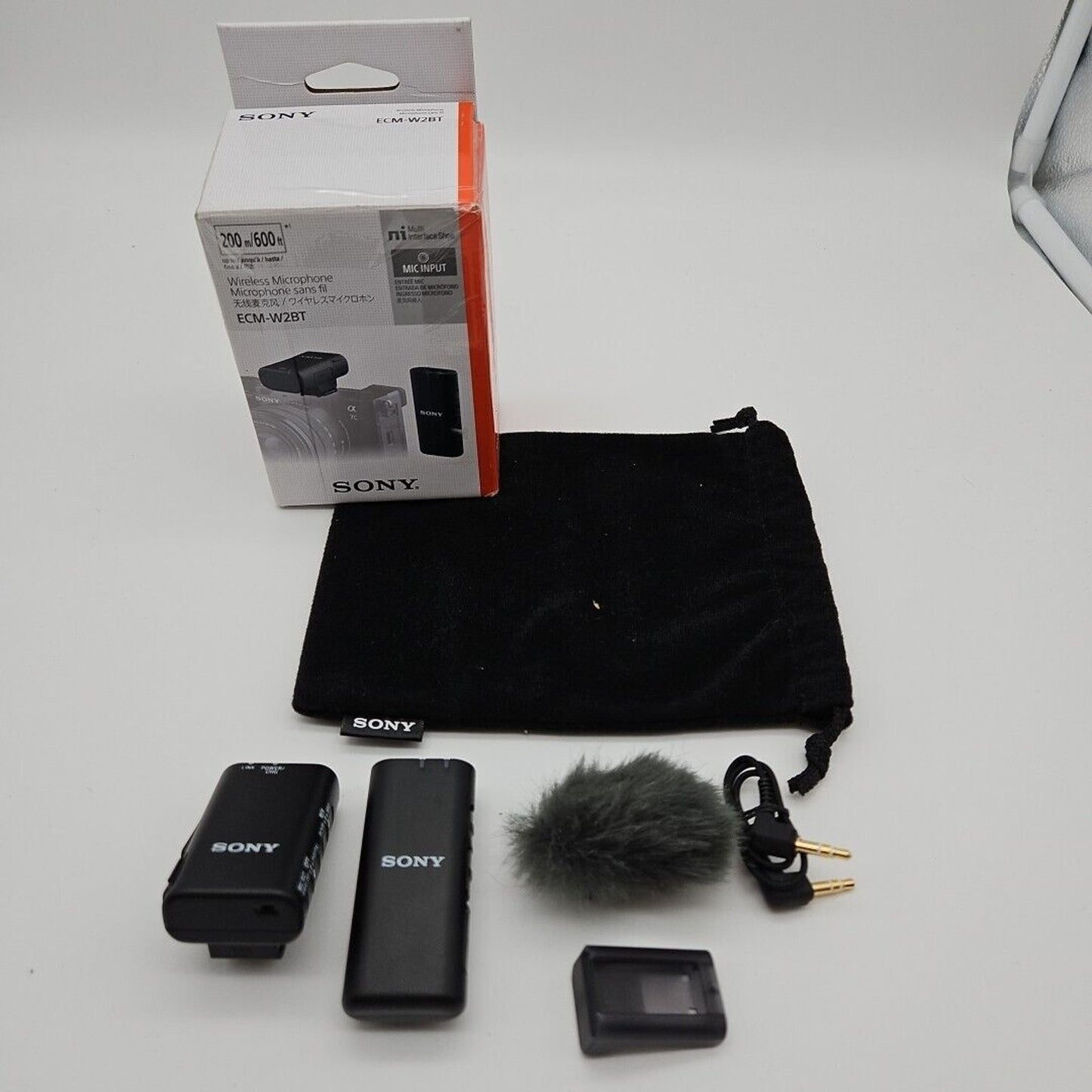 Sony ECM-W2BT Digital Bluetooth Wireless Microphone System