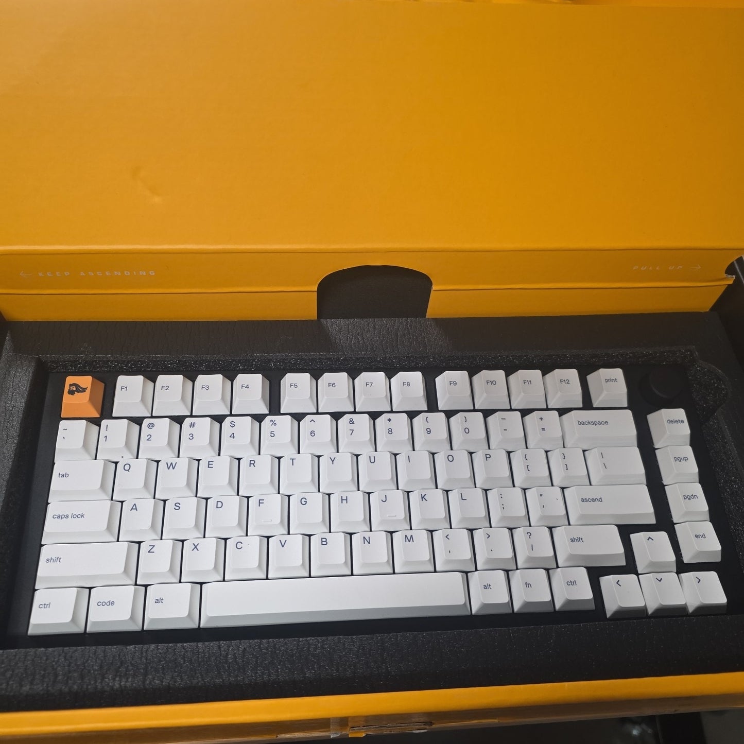 Glorious GMMK PRO 75 TKL 75% Pre-Built Gaming Keyboard - Black