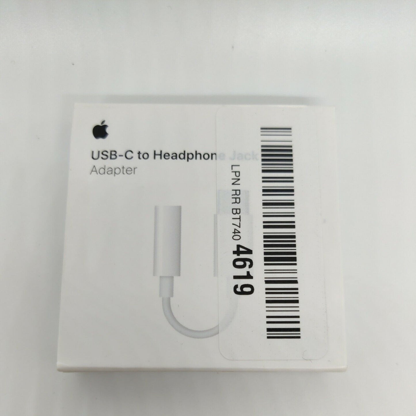 GENUINE OEM Apple USB-C to 3.5mm Headphone Jack Adapter MU7E2AM/A A2049