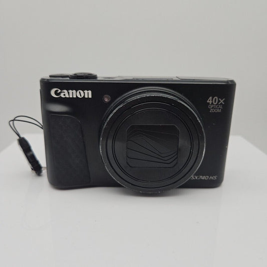 Canon PowerShot SX740 HS 20.3MP Point & Shoot Digital Camera FOR PARTS OR REPAIR