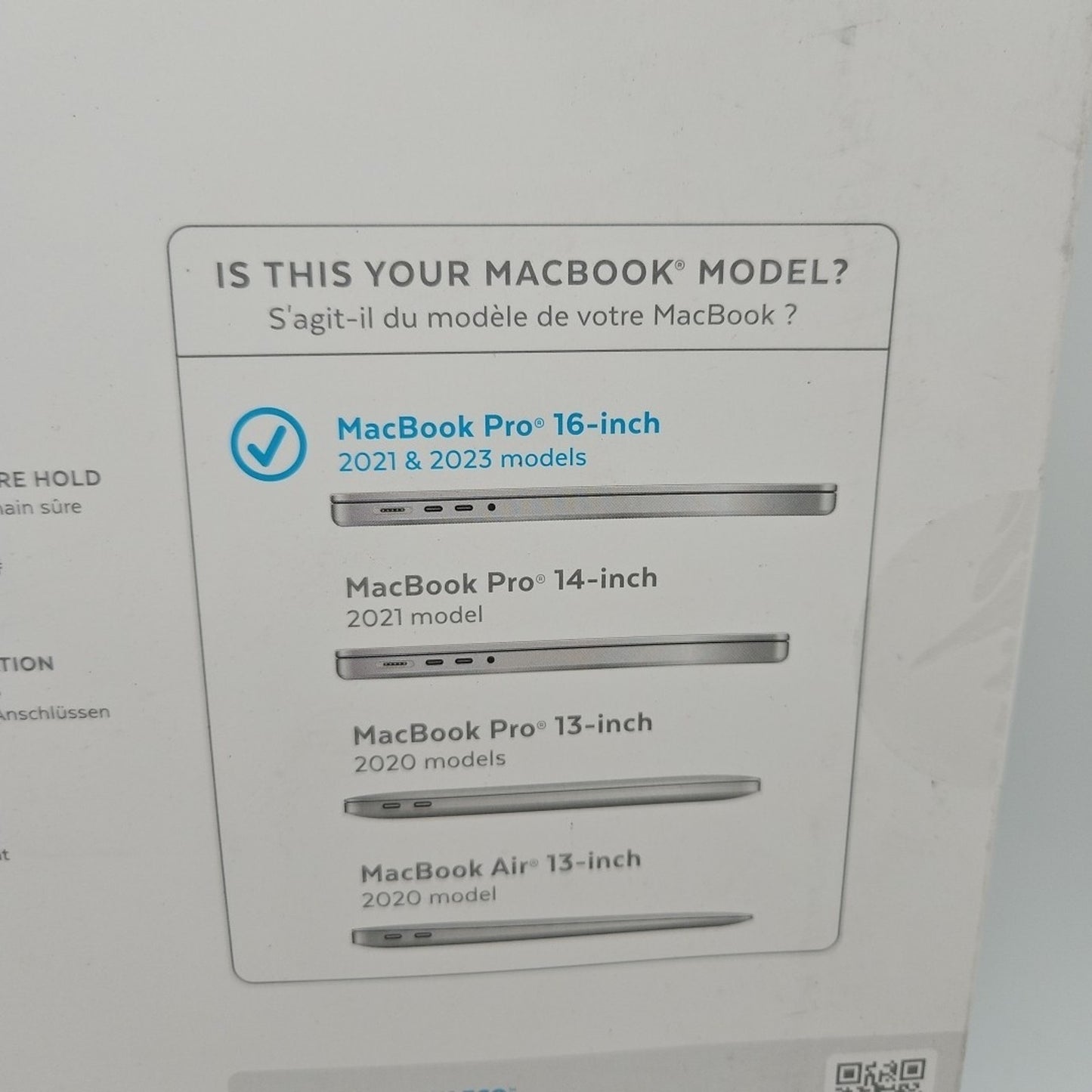 New Speck 144895-1212 Clear Smartshell Case 2021 2023 16'' MacBook Pro