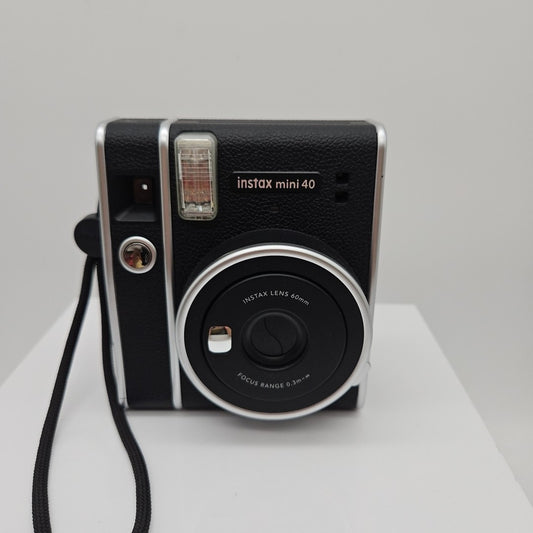 Fujifilm Instax Mini 40 Instant Camera Black
