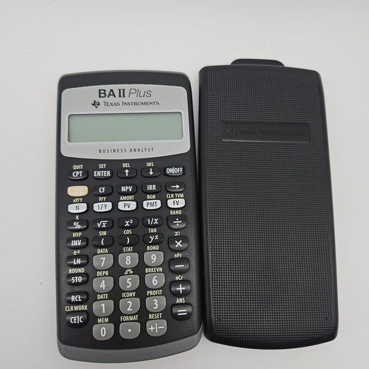 Texas Instruments BA II Plus Financial Business Analyst Calculator