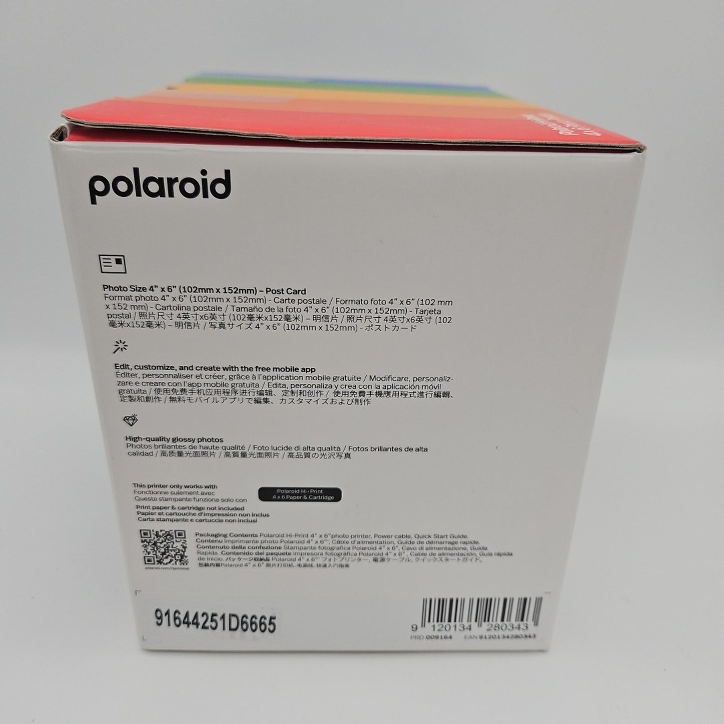 Polaroid Hi-Print 4x6 Photo Printer - White
