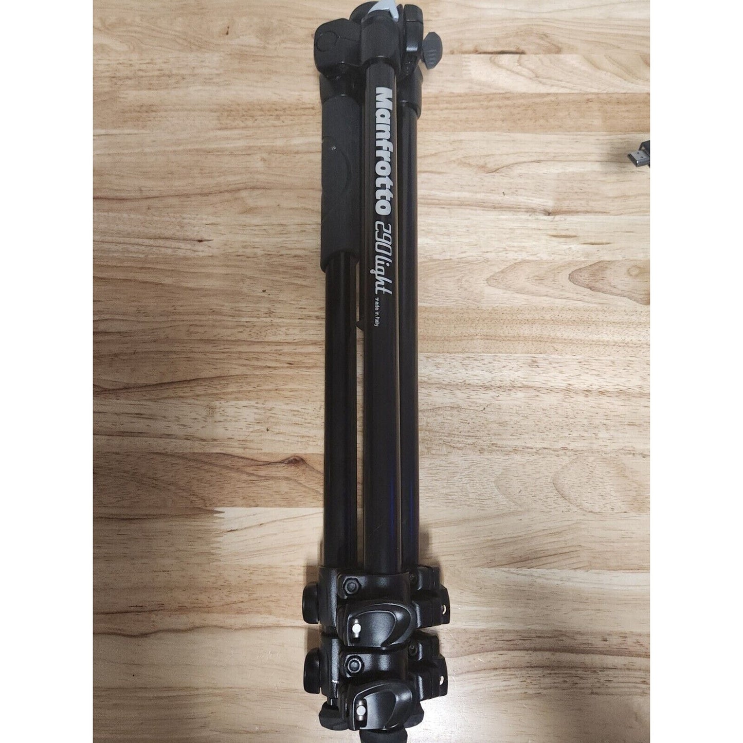 Manfrotto MT290 Light 3 Section Aluminum Tripod for Camera - No HEAD, Legs Only