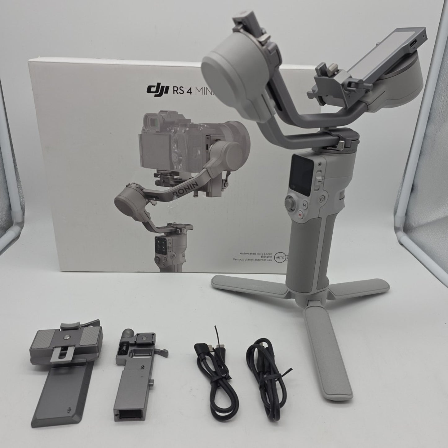 DJI RS 4 Mini 3-Axis Gimbal Stabilizer Gray CP.RN.00000442.01 COMPLETE