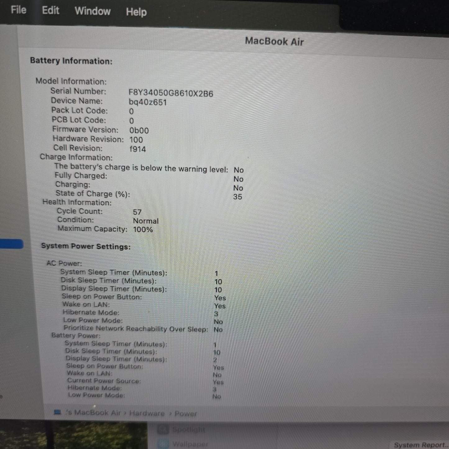 Apple Macbook Air M2 2022 13" 8-Core CPU 8-Core GPU 256GB 8GB Ram Starlight L138