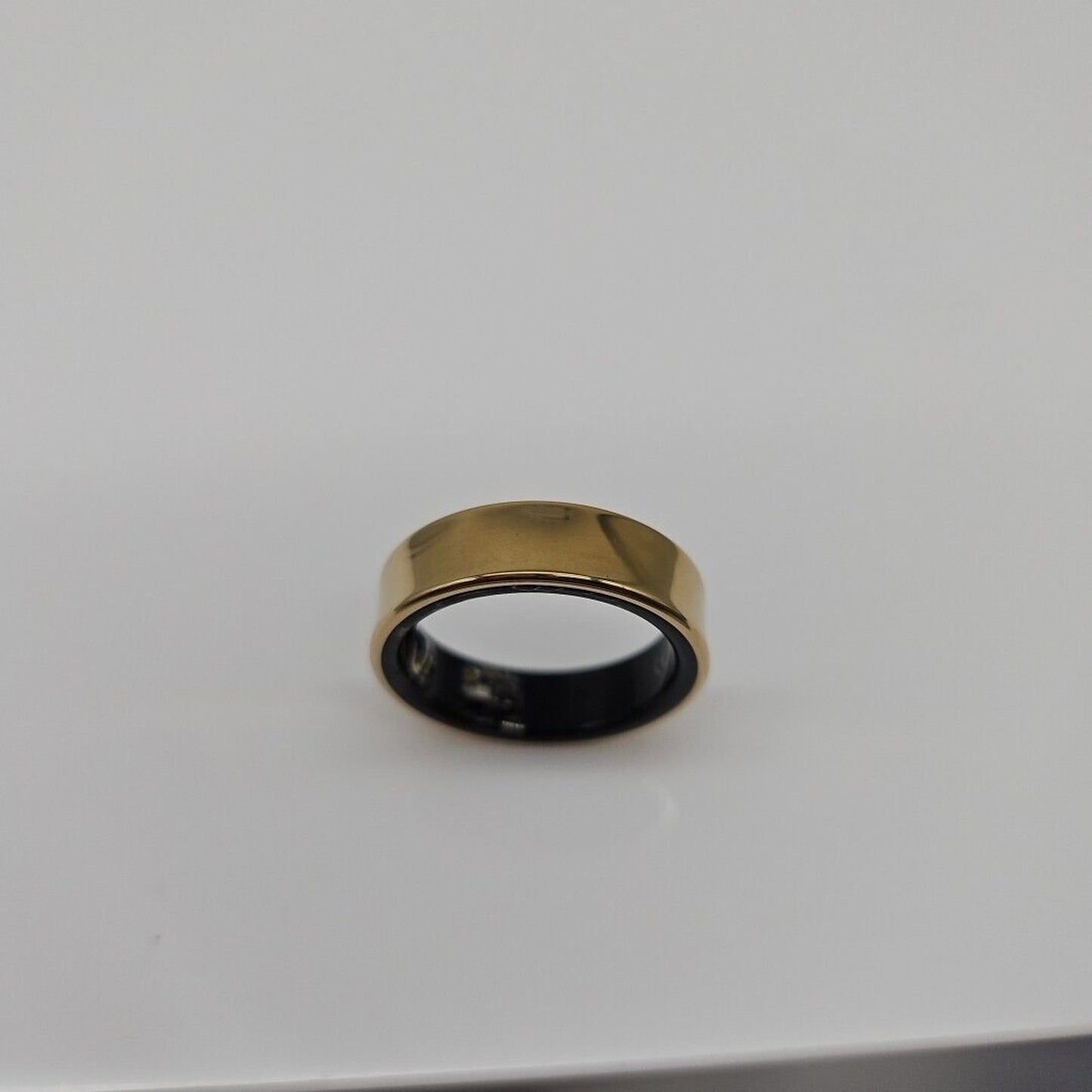 Samsung Galaxy Ring Titanium Gold SM-Q507 Smart Ring Bluetooth Size 7