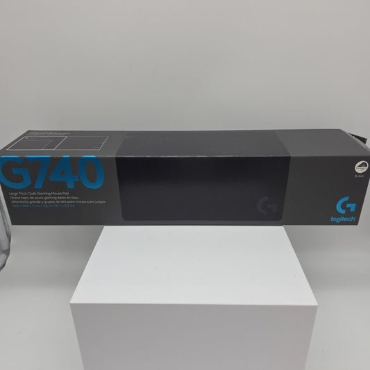 Logitech G740 Large Thick Cloth Gaming Mouse Pad with Rubber Base - Black New