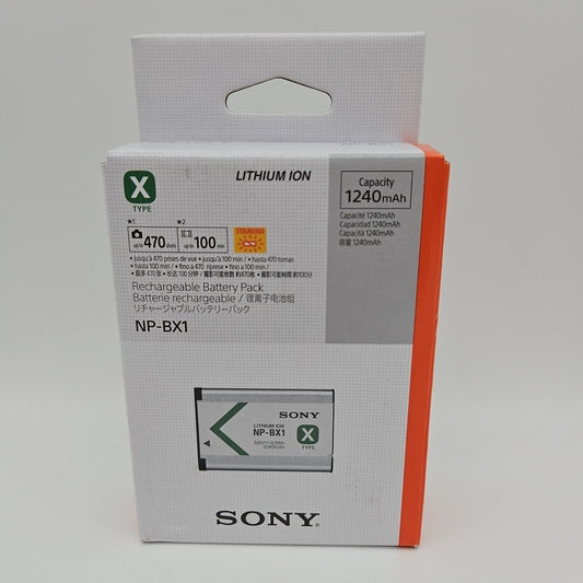 Sony NP-BX1/ Rechargeable Lithium-Ion Battery Pack (3.6V, 1240mAh)