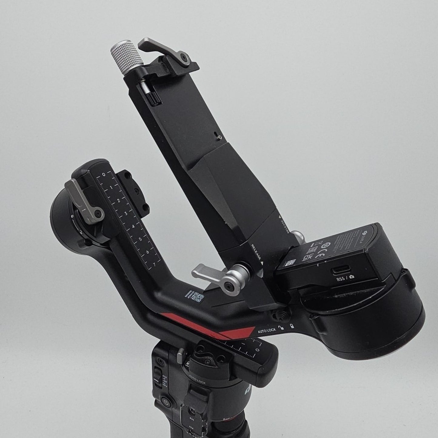 DJI RS 4 Camera Gimbal Stabilizer Automated Axis Locks - No Camera Mount