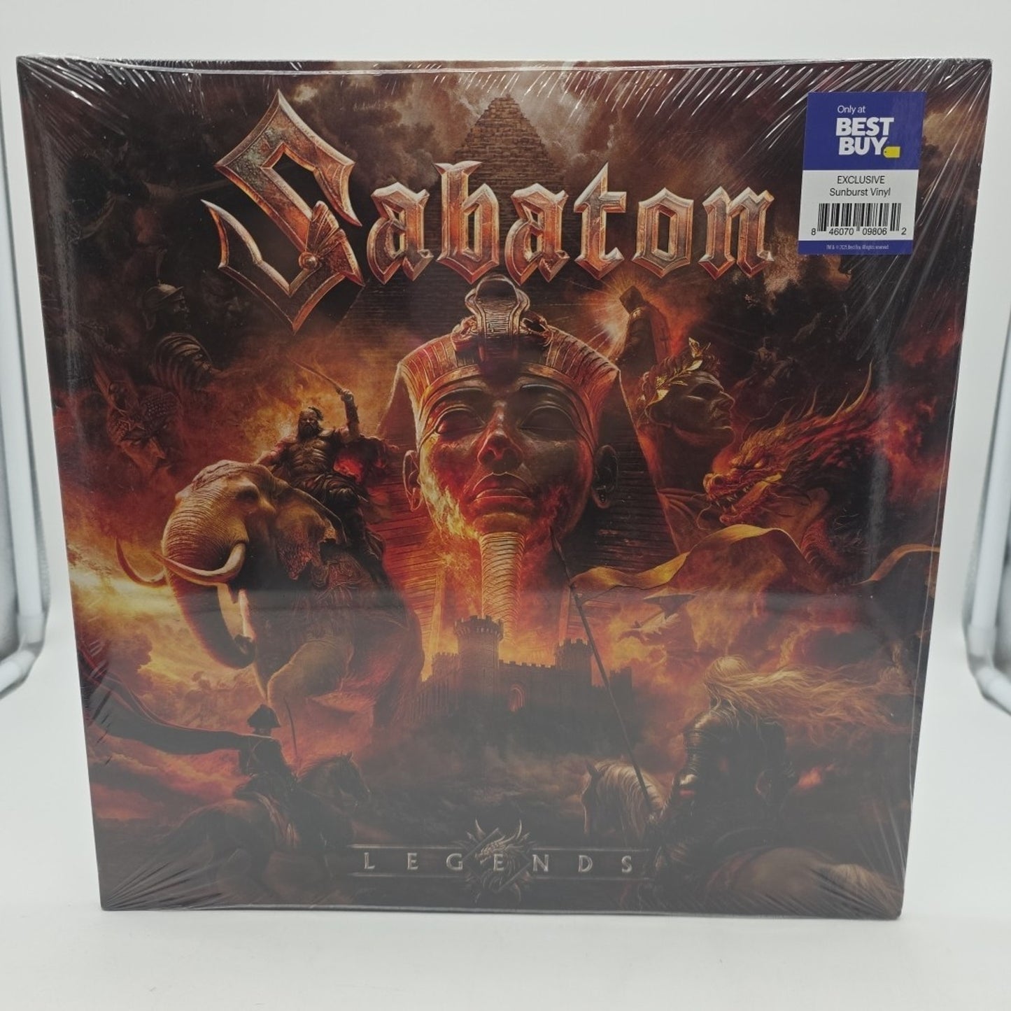 Sabaton Legends SUNBURST 180gm Vinyl IN HAND