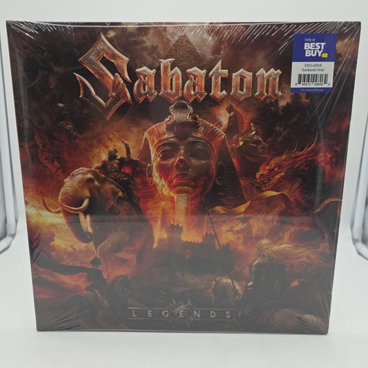 Sabaton Legends SUNBURST 180gm Vinyl IN HAND