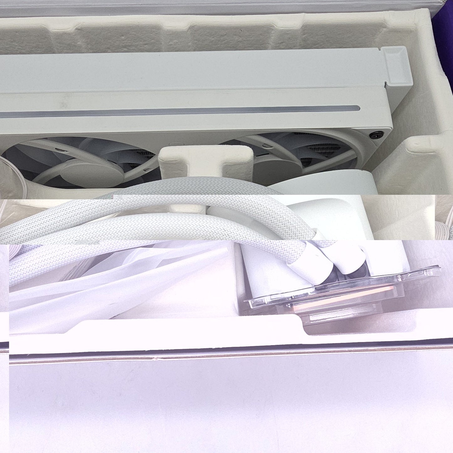 NZXT Kraken Elite 360mm 2025 RGB Liquid CPU Cooler – White USED