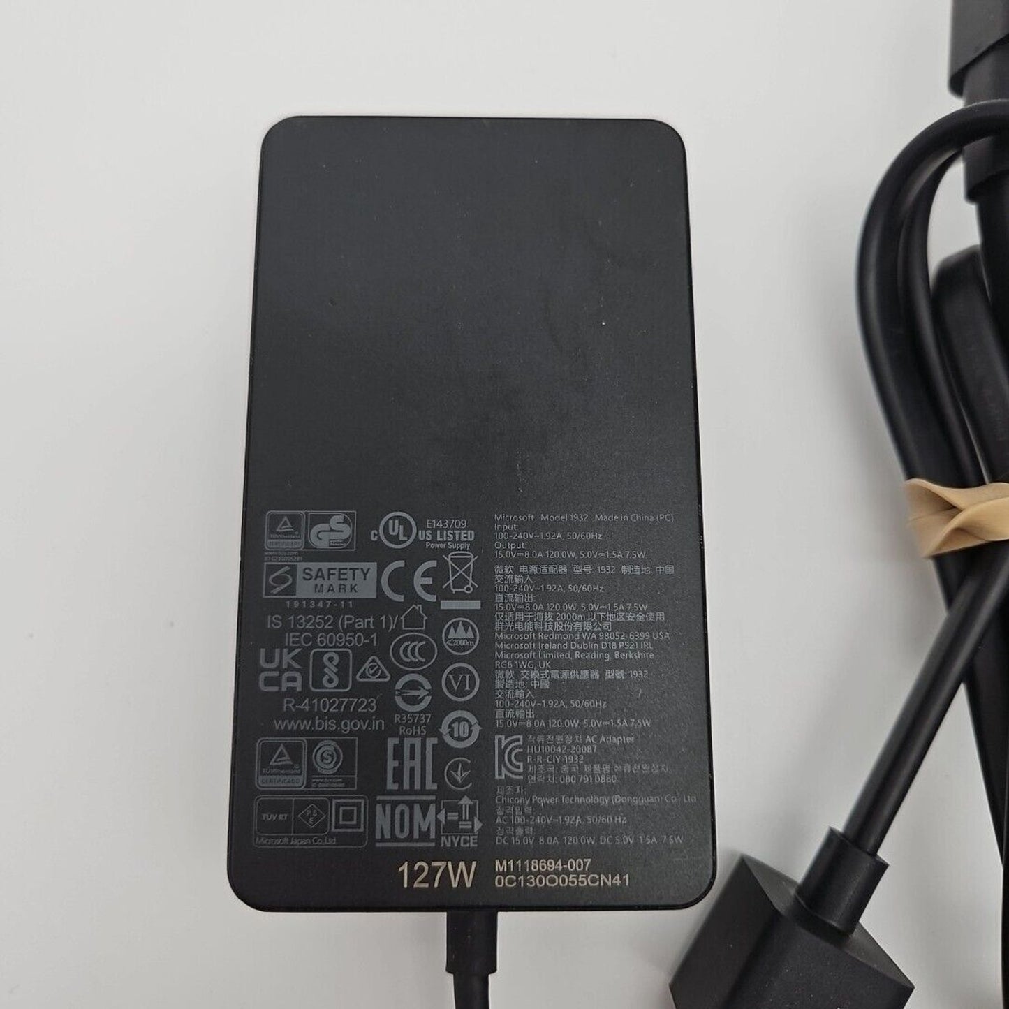 Microsoft Surface 127W Power Supply - Model 1932