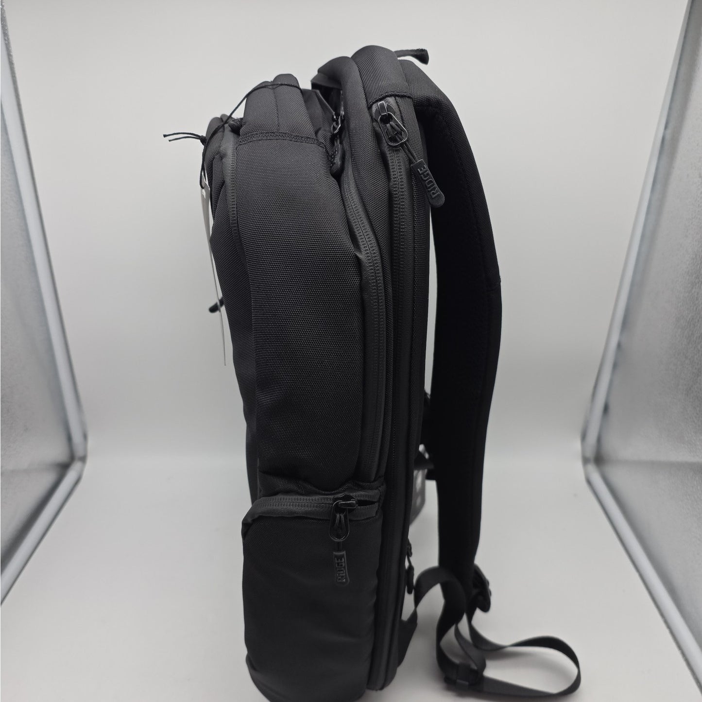 Ridge Black Commuter Backpack Zip Closure, Adjustable Strap, Pockets