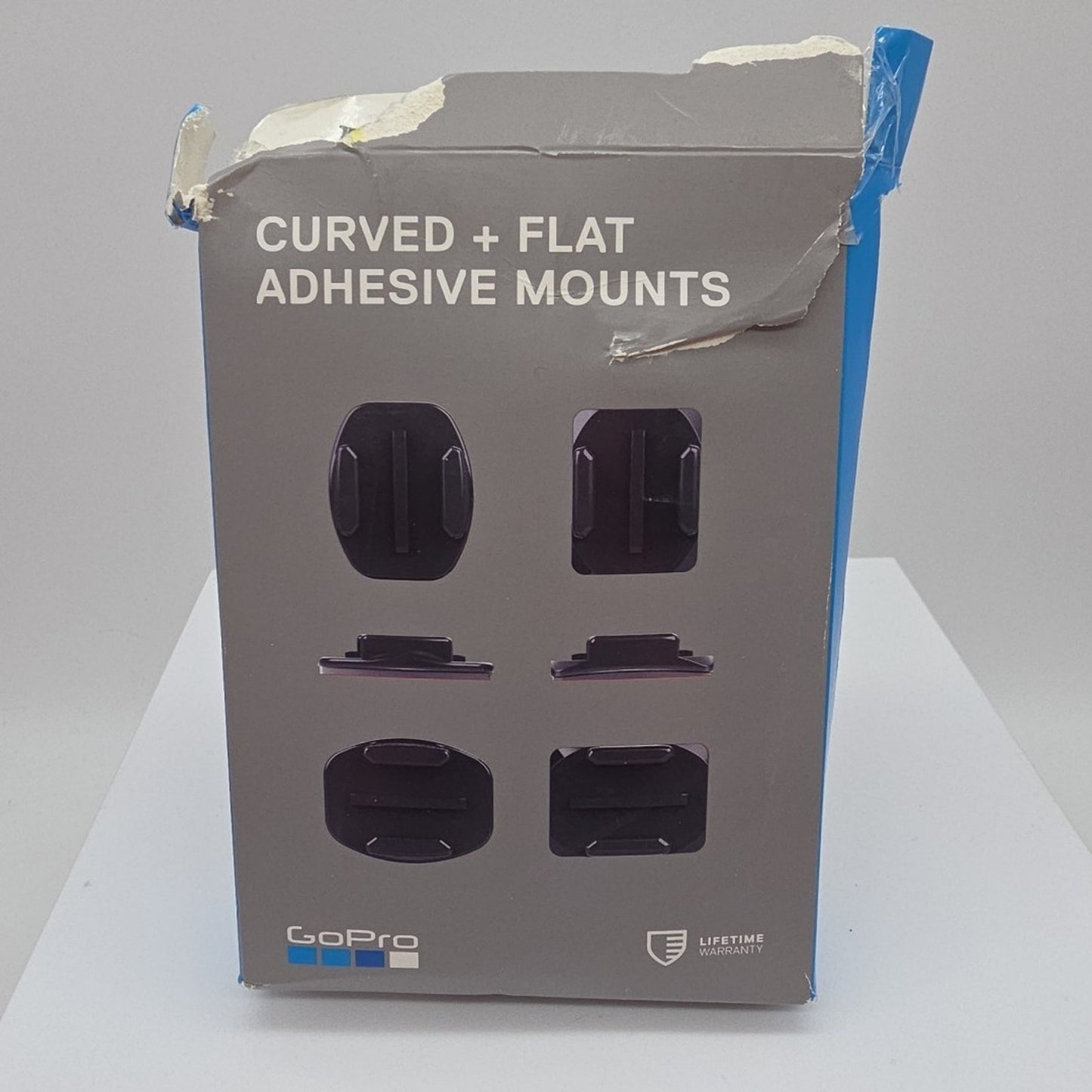 Official GoPro AACFT-001 Curved + Flat Adhesive Mounts - Fits All Go Pro Cameras