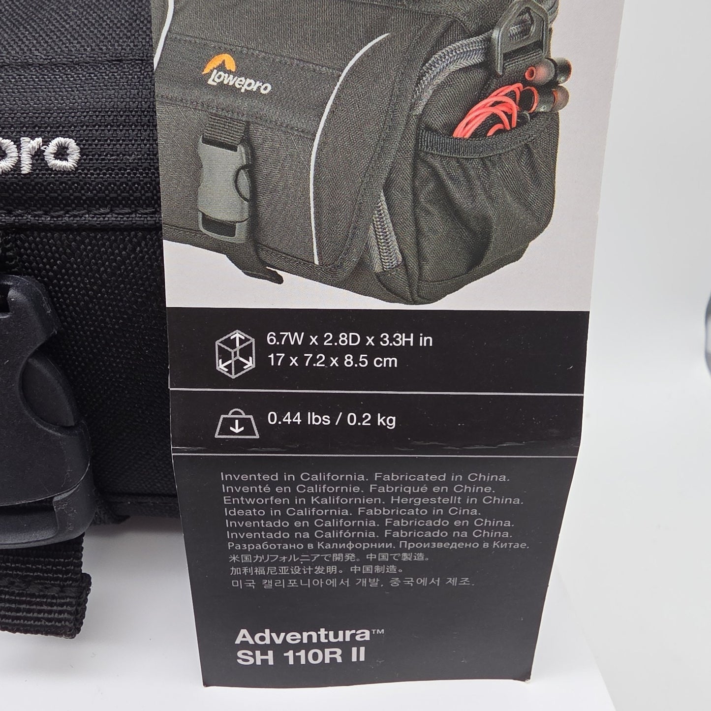 Lowepro LP37172 Adventura SH 110R II Camera Carrying Bag - Black